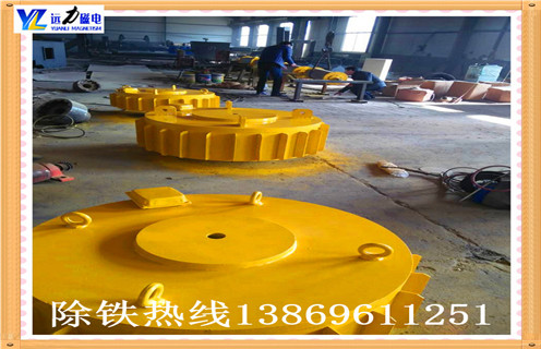 安徽盤(pán)式電磁除鐵器吸力減弱原因