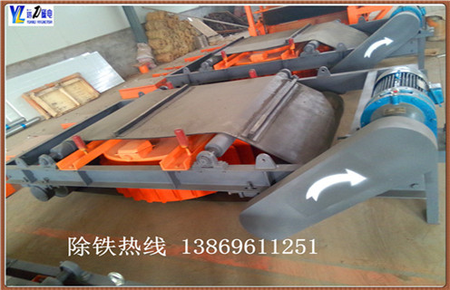 永磁自卸式除鐵器RCYD-8再生石子采石廠中的廣泛應用 永磁自卸式除鐵器RCYD-8再生石子采石廠中的廣泛應用