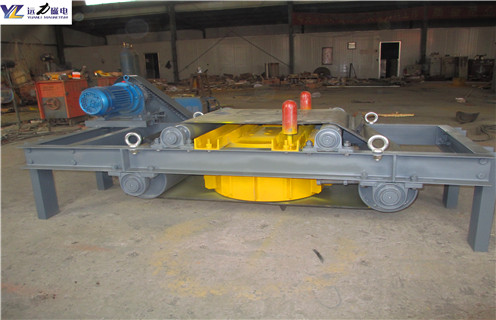 電磁除鐵器，電磁自卸式除鐵器，輸送皮帶用電磁自卸式除鐵器