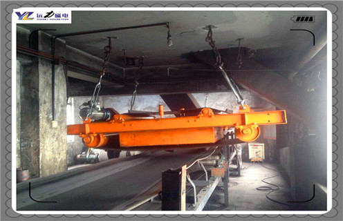 除鐵器，皮帶除鐵器，主運(yùn)皮帶除鐵器安裝