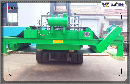 油冷除鐵器，山東油冷式除鐵器大傾角安裝_電氣工作原理_山東油冷式除鐵器大傾角安裝加多少號(hào)油_選型  