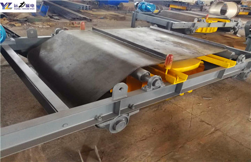帶式強磁除鐵器，帶式強磁永磁除鐵器工作原理工作原理_帶式強磁永磁除鐵器工作原理構造選型_廠家