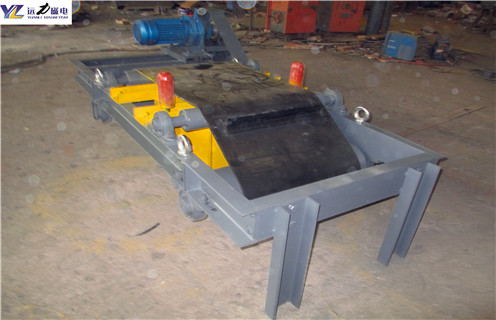 皮帶式除鐵器，福建皮帶式除鐵器工作原理調(diào)整方法_福建皮帶式除鐵器工作原理跑偏原因及如何調(diào)_刮板價(jià)格