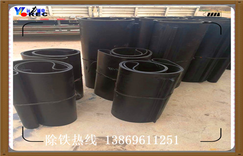 皮帶永磁除鐵器，皮帶上的永磁除鐵器_皮帶上的永磁除鐵器皮帶原因及如何調(diào)_刮板價格