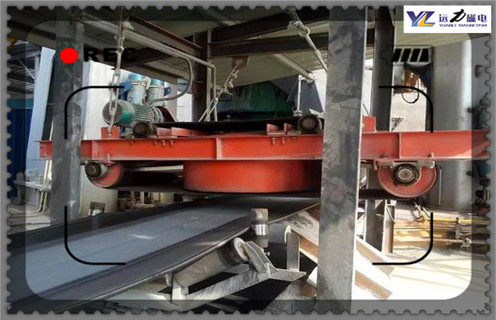 電磁自卸除鐵器，福建電磁自卸油冷除鐵器定做_福建電磁自卸油冷除鐵器定做廠家配件_型號及工作視頻  