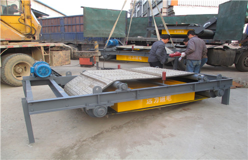 帶式除鐵器，北京帶式除鐵器皮帶跑偏知識(shí)參數(shù)_內(nèi)部磁塊安裝方法_北京帶式除鐵器皮帶跑偏型號(hào)價(jià)格