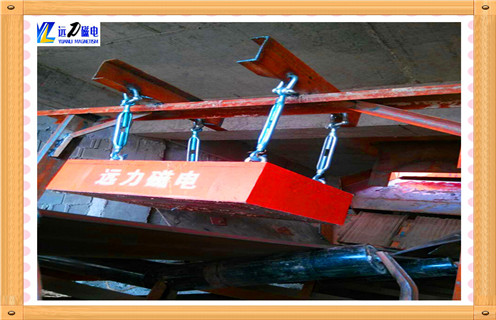 懸掛式永磁除鐵器，江蘇rcyb懸掛式永磁除鐵器_內(nèi)部磁塊安裝方法_江蘇rcyb懸掛式永磁除鐵器視頻定制供應(yīng)型號價格 