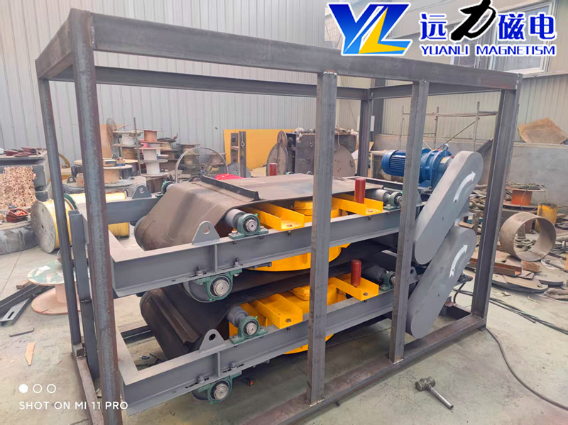 RCYD建筑垃圾專用永磁自卸式除鐵器選型完整方案